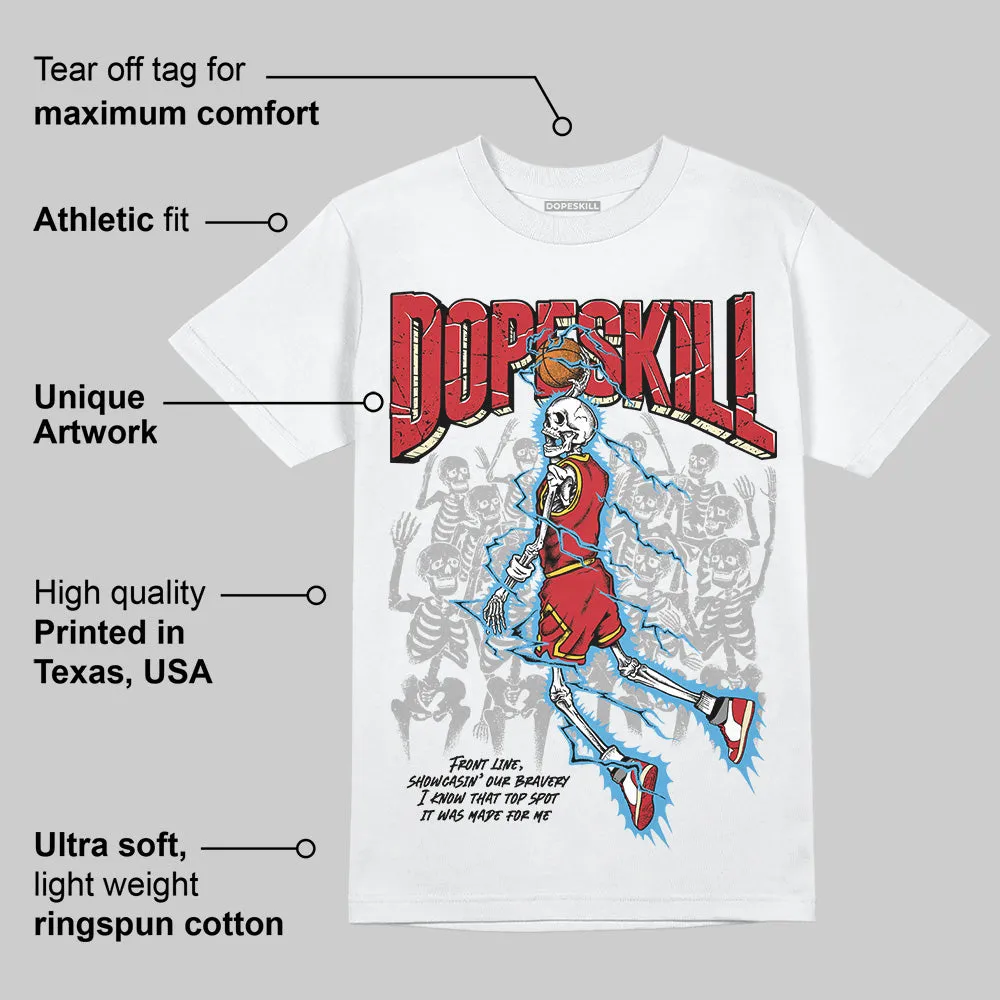 Union LA x Air Retro OG 1s DopeSkill T-Shirt Thunder Dunk Graphic sold by DopeSkill product image thumbnail 3