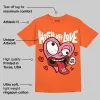 Orange Black White DopeSkill Orange T-shirt High Off Love Graphic sold by DopeSkill