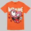 Orange Black White DopeSkill Orange T-shirt High Off Love Graphic sold by DopeSkill
