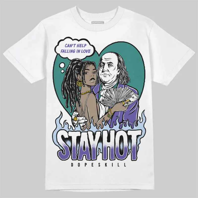 Grape 5s DopeSkill T-Shirt Stay Hot Graphic sold by DopeSkill