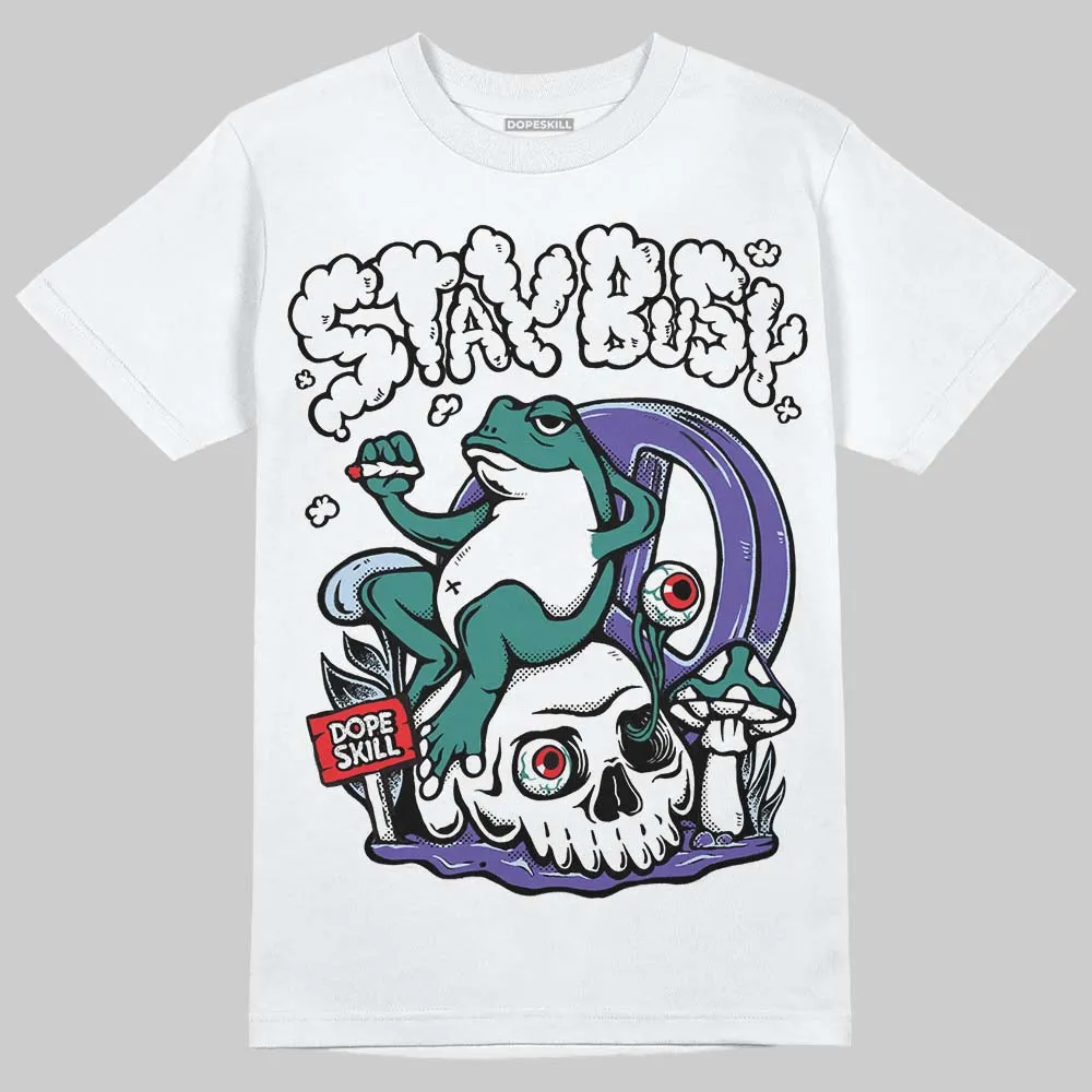 Grape 5s DopeSkill T-Shirt Stay Busy Graphic sold by DopeSkill