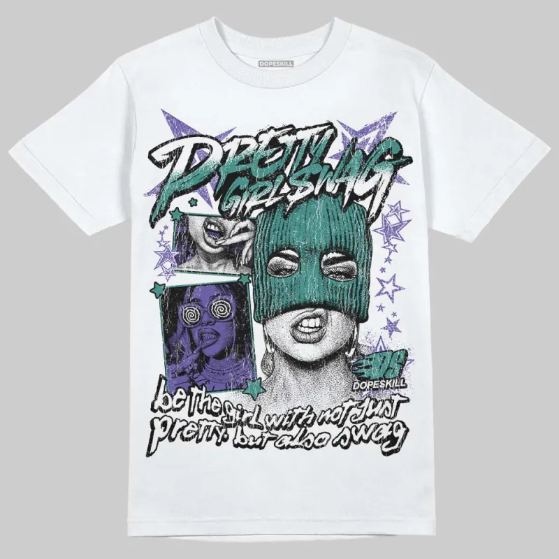 Grape 5s DopeSkill T-Shirt Pretty Girl Swag Graphic sold by DopeSkill
