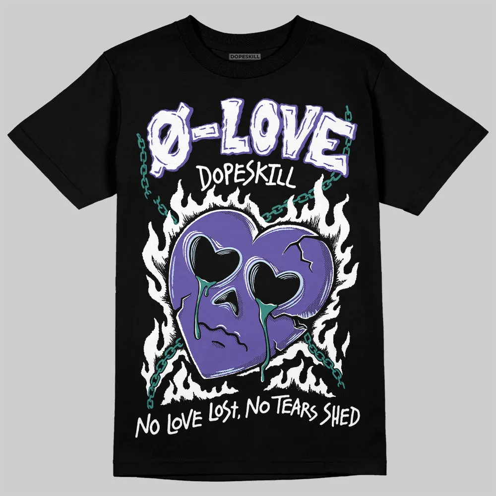 Grape 5s DopeSkill T-Shirt Crying Heart Graphic sold by DopeSkill product image thumbnail 2