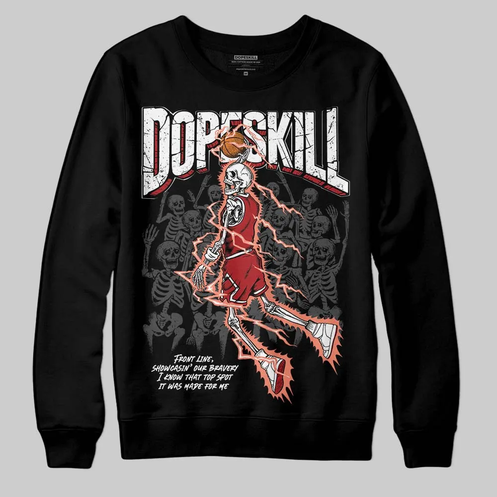 Rare Air Cinnabar 1s DopeSkill Sweatshirt Thunder Dunk Graphic sold by DopeSkill
