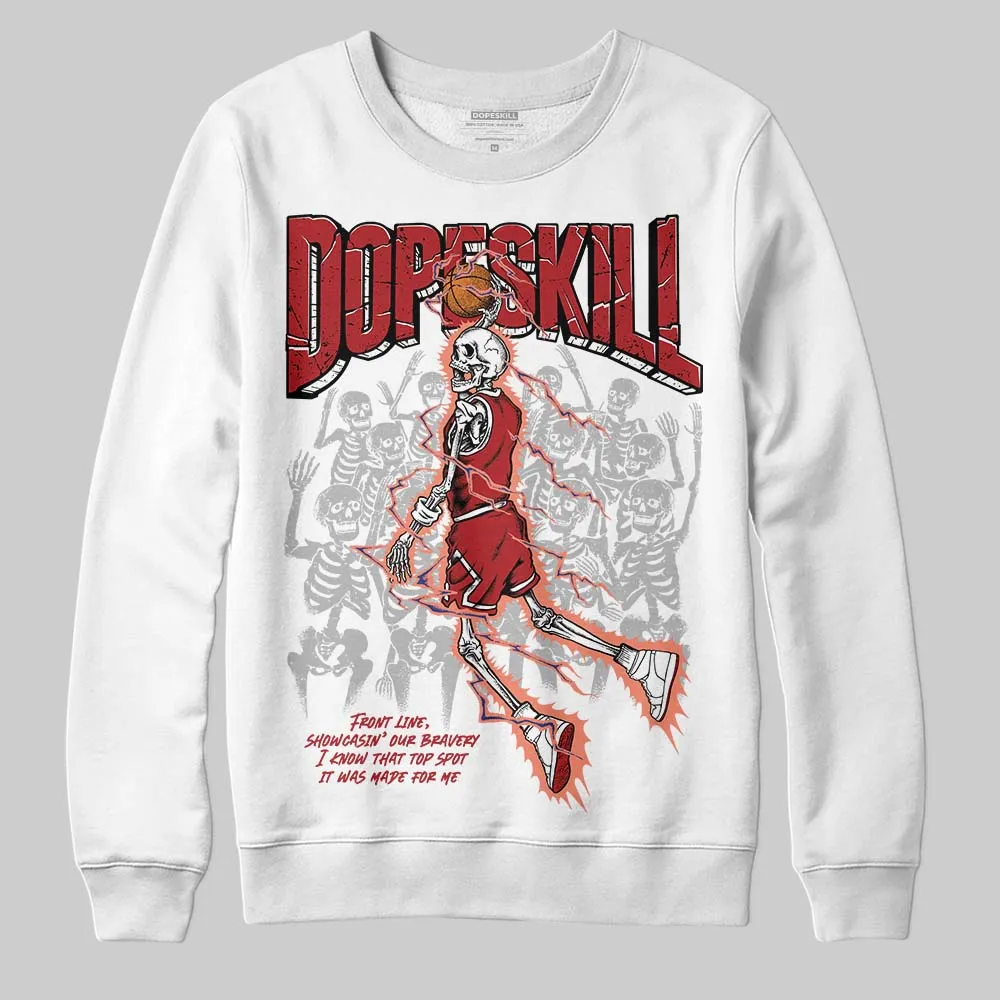 Rare Air Cinnabar 1s DopeSkill Sweatshirt Thunder Dunk Graphic sold by DopeSkill product image thumbnail 2