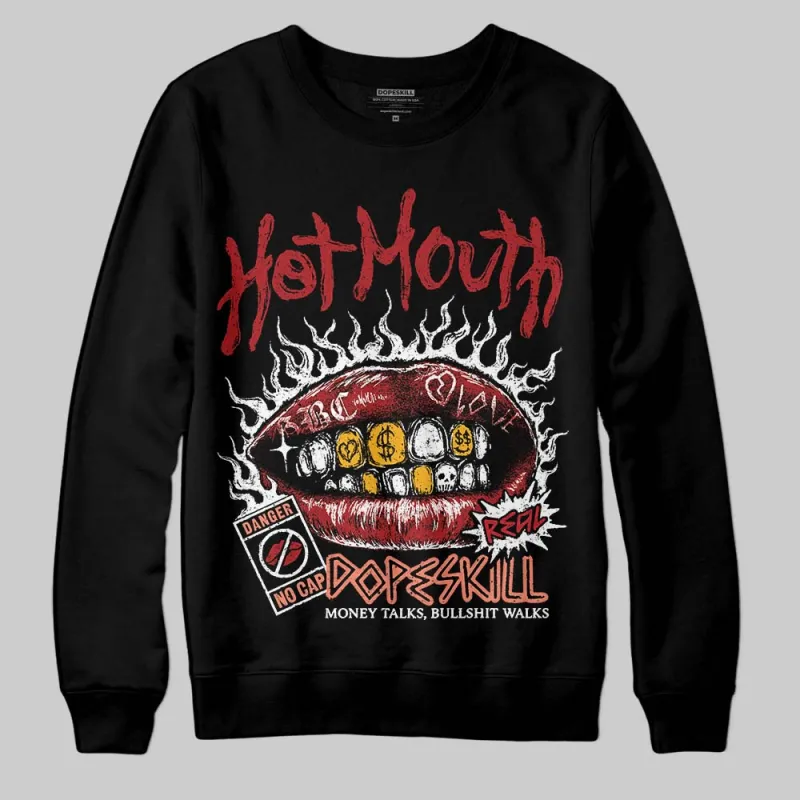 Rare Air Cinnabar 1s DopeSkill Sweatshirt Hot Mouth Graphic sold by DopeSkill