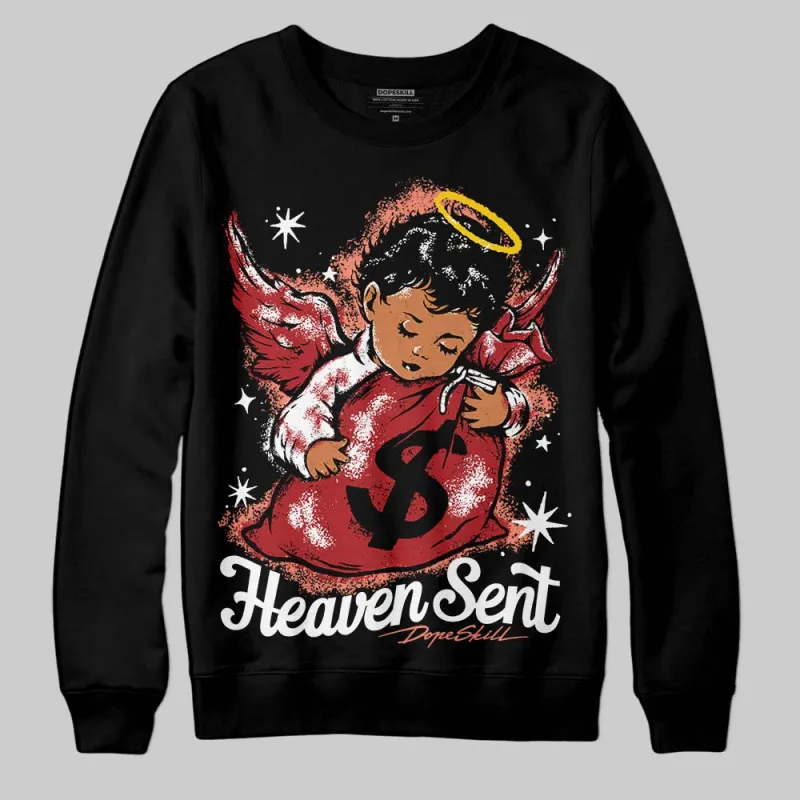 Rare Air Cinnabar 1s DopeSkill Sweatshirt Heaven Sent Graphic sold by DopeSkill