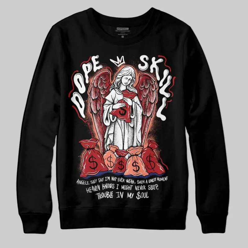 Rare Air Cinnabar 1s DopeSkill Sweatshirt Angels Graphic sold by DopeSkill