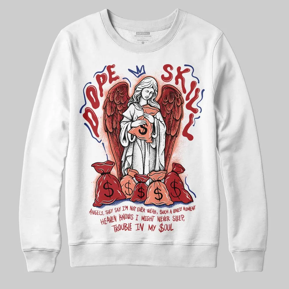 Rare Air Cinnabar 1s DopeSkill Sweatshirt Angels Graphic sold by DopeSkill product image thumbnail 2
