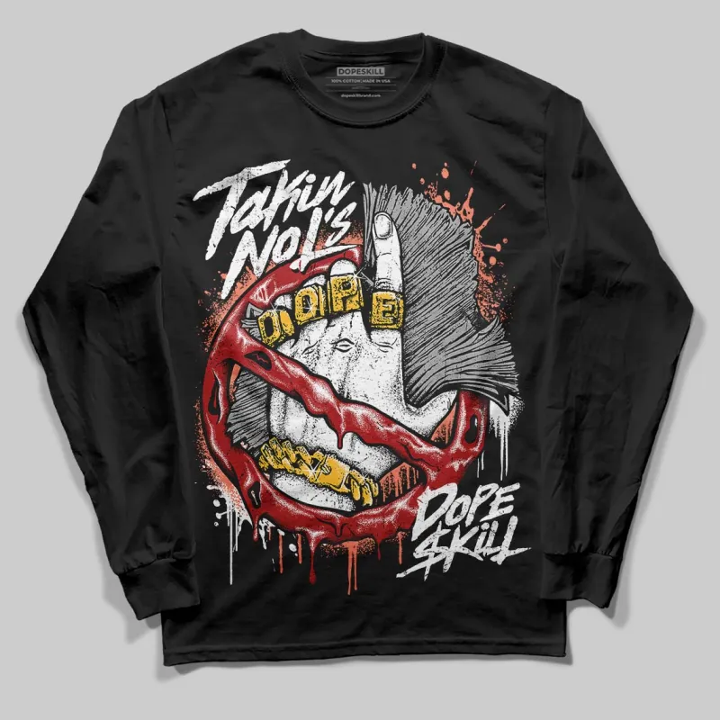 Rare Air Cinnabar 1s DopeSkill Long Sleeve T-Shirt Takin No L's Graphic sold by DopeSkill