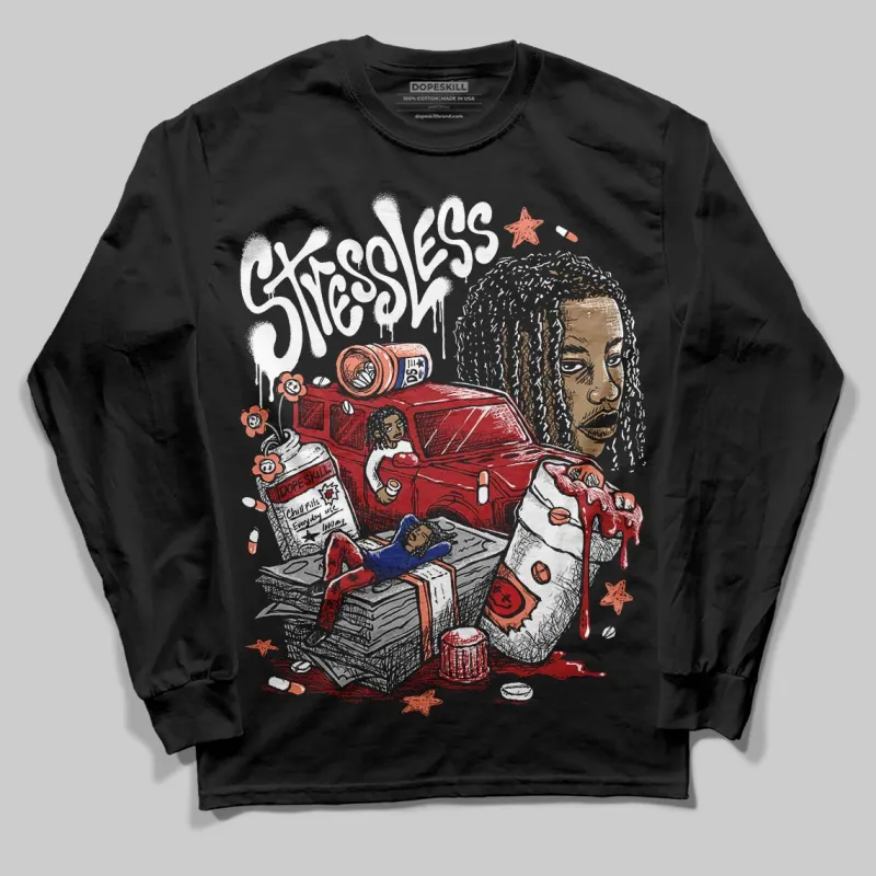 Rare Air Cinnabar 1s DopeSkill Long Sleeve T-Shirt Stressless Graphic sold by DopeSkill