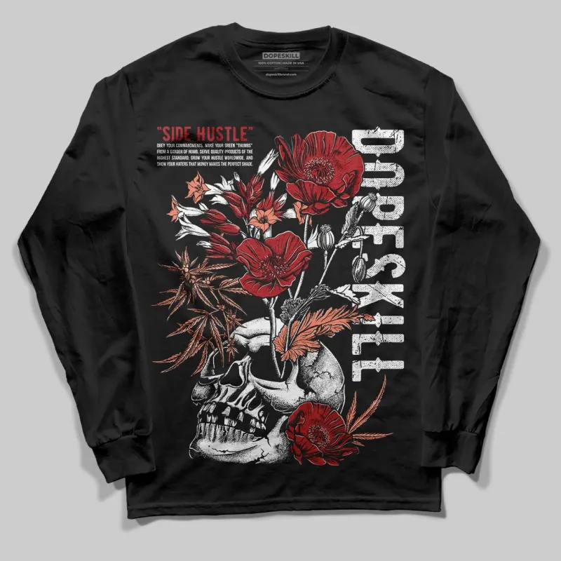 Rare Air Cinnabar 1s DopeSkill Long Sleeve T-Shirt Side Hustle Graphic sold by DopeSkill
