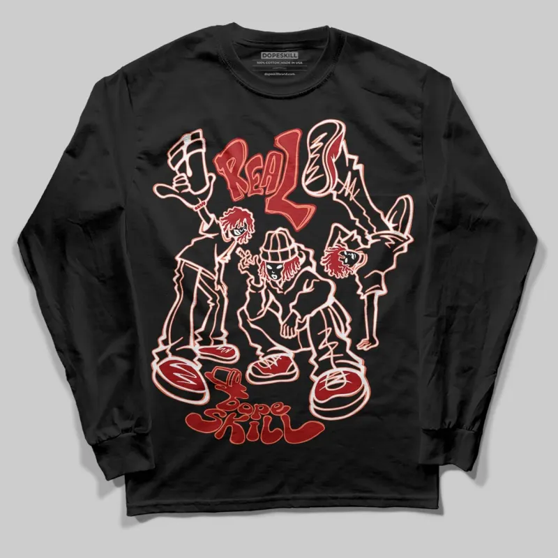 Rare Air Cinnabar 1s DopeSkill Long Sleeve T-Shirt Real Y2K Players Graphic sold by DopeSkill