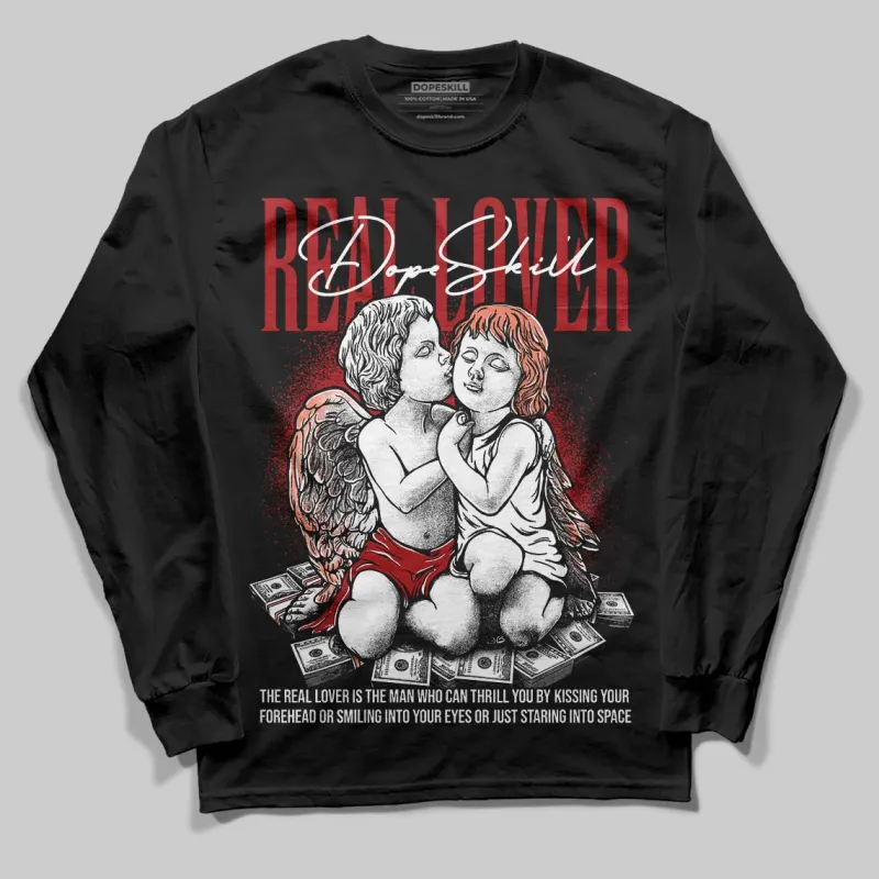 Rare Air Cinnabar 1s DopeSkill Long Sleeve T-Shirt Real Lover Graphic sold by DopeSkill