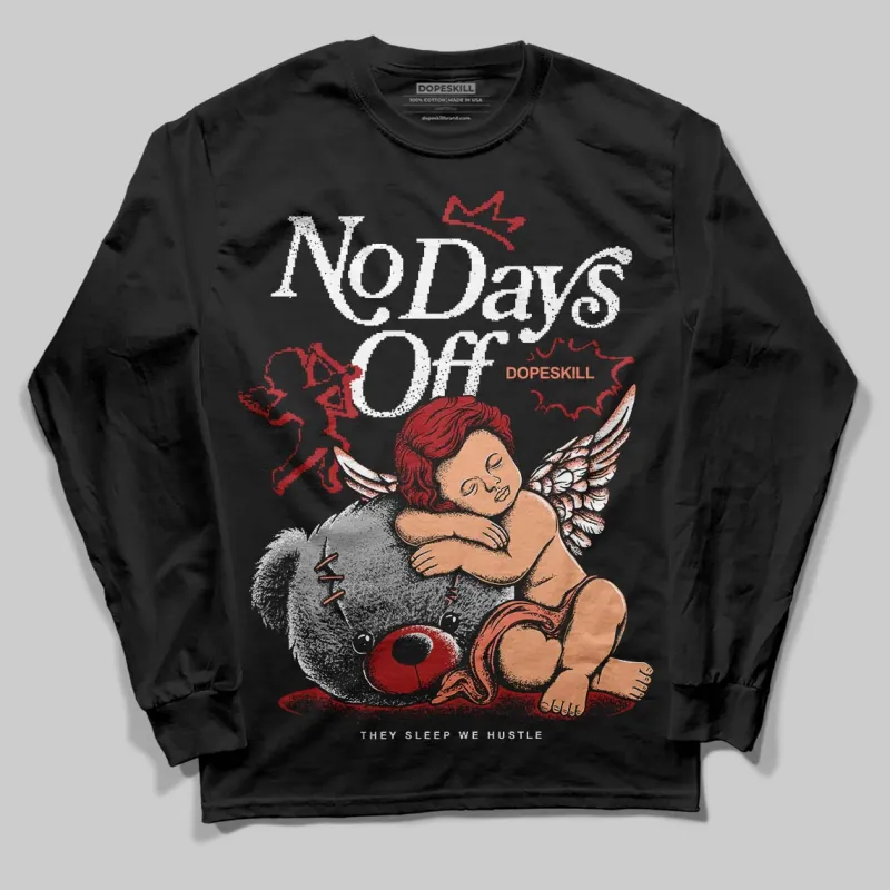 Rare Air Cinnabar 1s DopeSkill Long Sleeve T-Shirt New No Days Off Graphic sold by DopeSkill