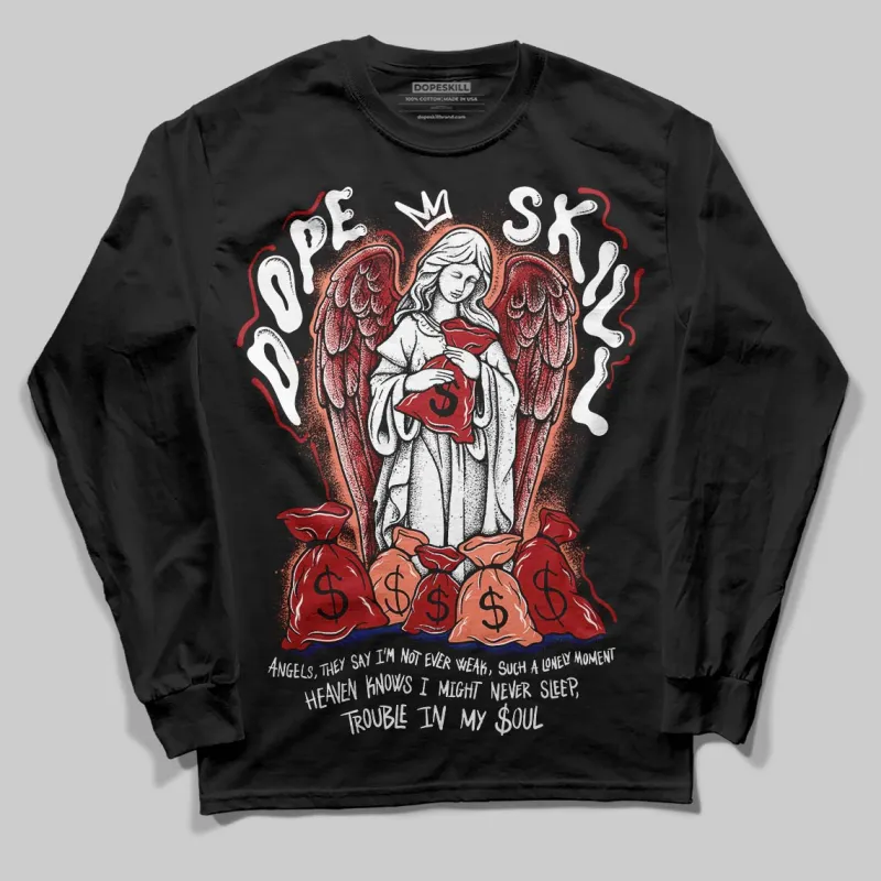 Rare Air Cinnabar 1s DopeSkill Long Sleeve T-Shirt Angels Graphic sold by DopeSkill