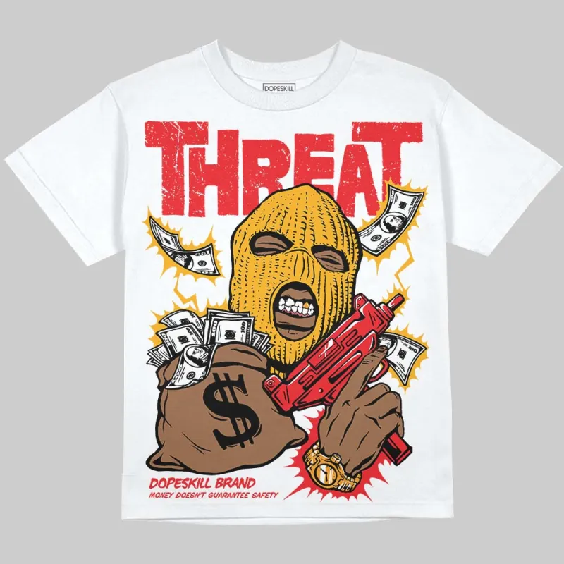 Red Collection DopeSkill Oversize Print T-Shirt Under Threat Graphic sold by DopeSkill