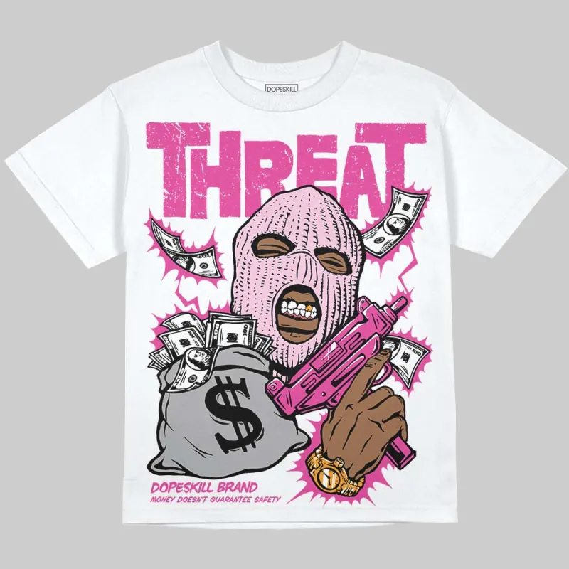 Pink Collection DopeSkill Oversize Print T-Shirt Under Threat Graphic sold by DopeSkill