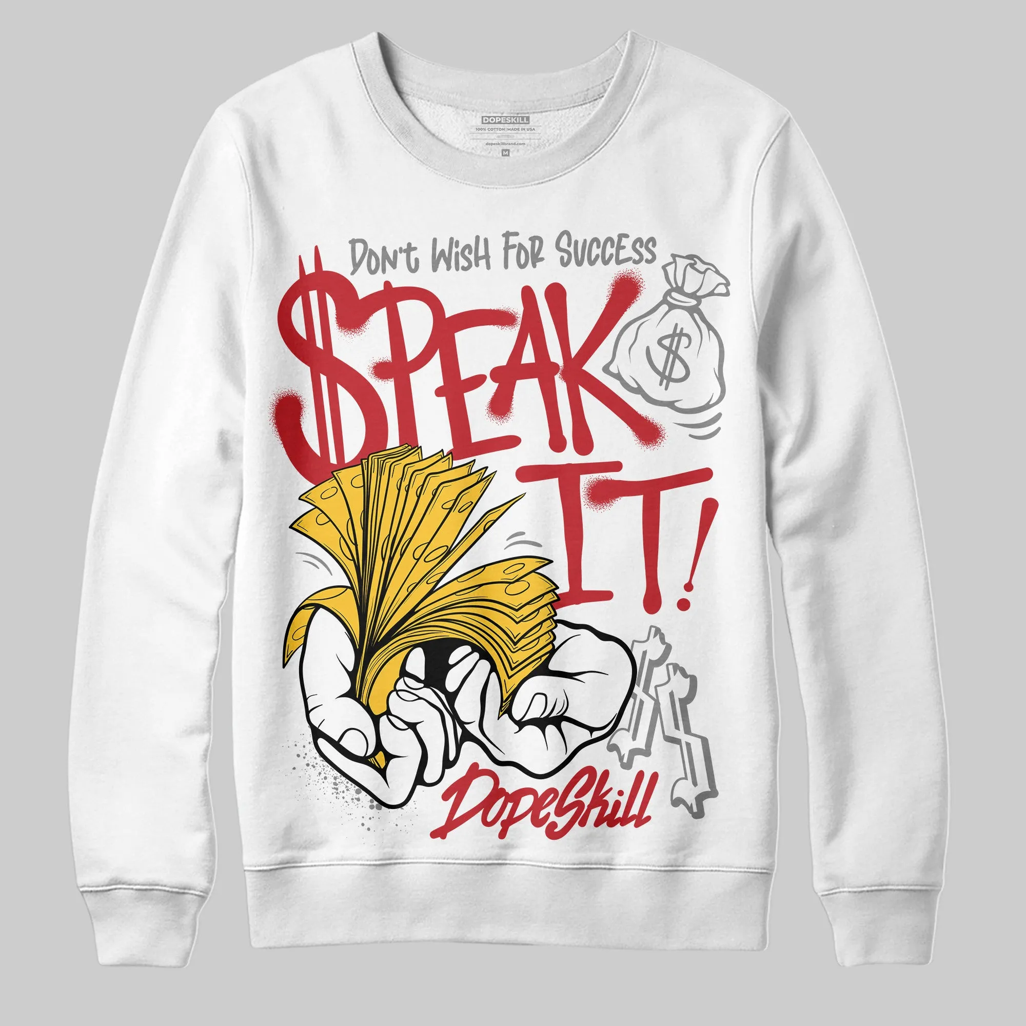 Union LA x Air Retro OG 1s DopeSkill Sweatshirt Speak It Graphic sold by DopeSkill