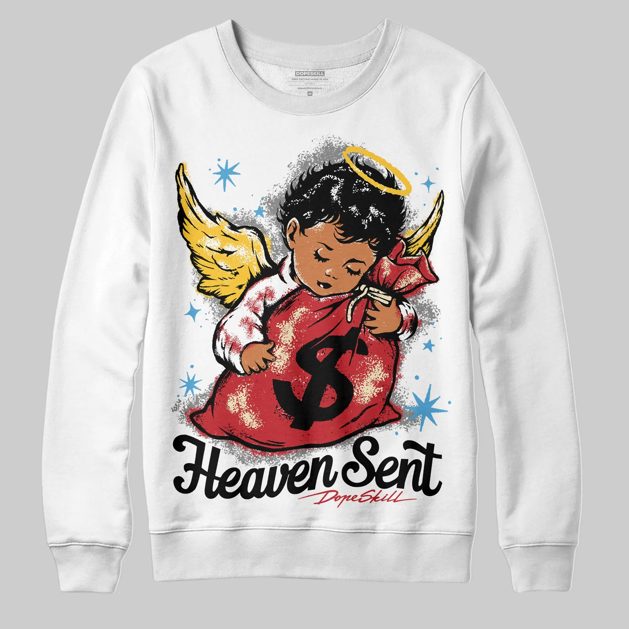 Union LA x Air Retro OG 1s DopeSkill Sweatshirt Heaven Sent Graphic sold by DopeSkill