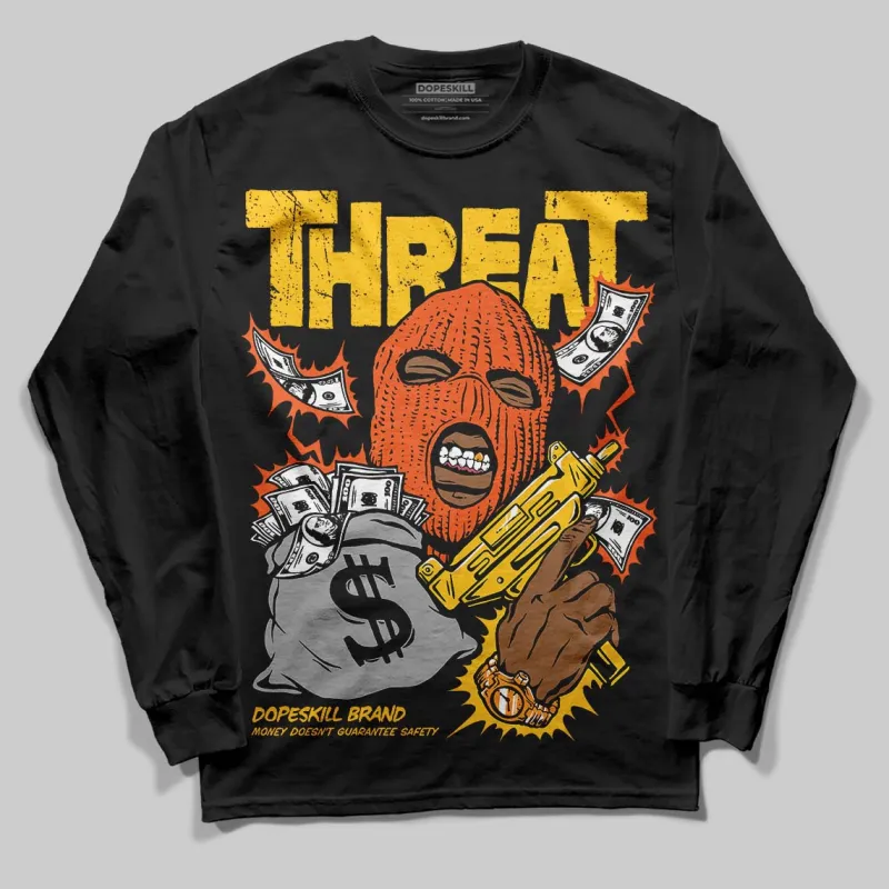 Yellow Collection DopeSkill Long Sleeve T-Shirt Under Threat Graphic sold by DopeSkill