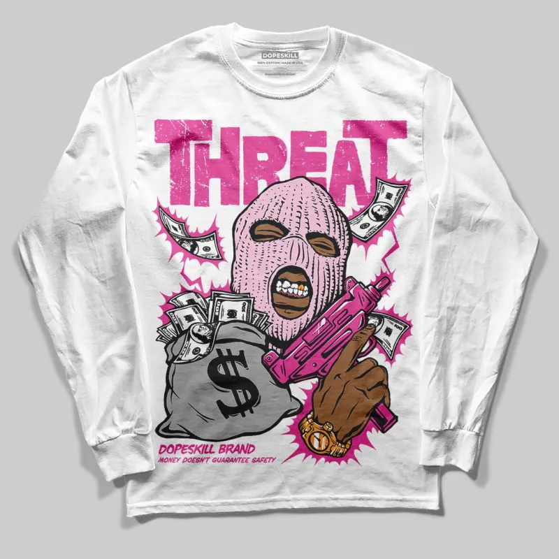 Pink Collection DopeSkill Long Sleeve T-Shirt Under Threat Graphic sold by DopeSkill