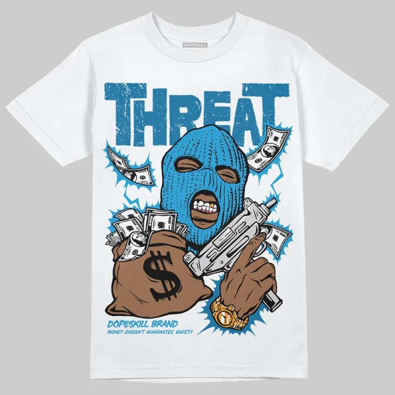Military Blue 4s DopeSkill T-Shirt Under Threat Graphic sold by DopeSkill