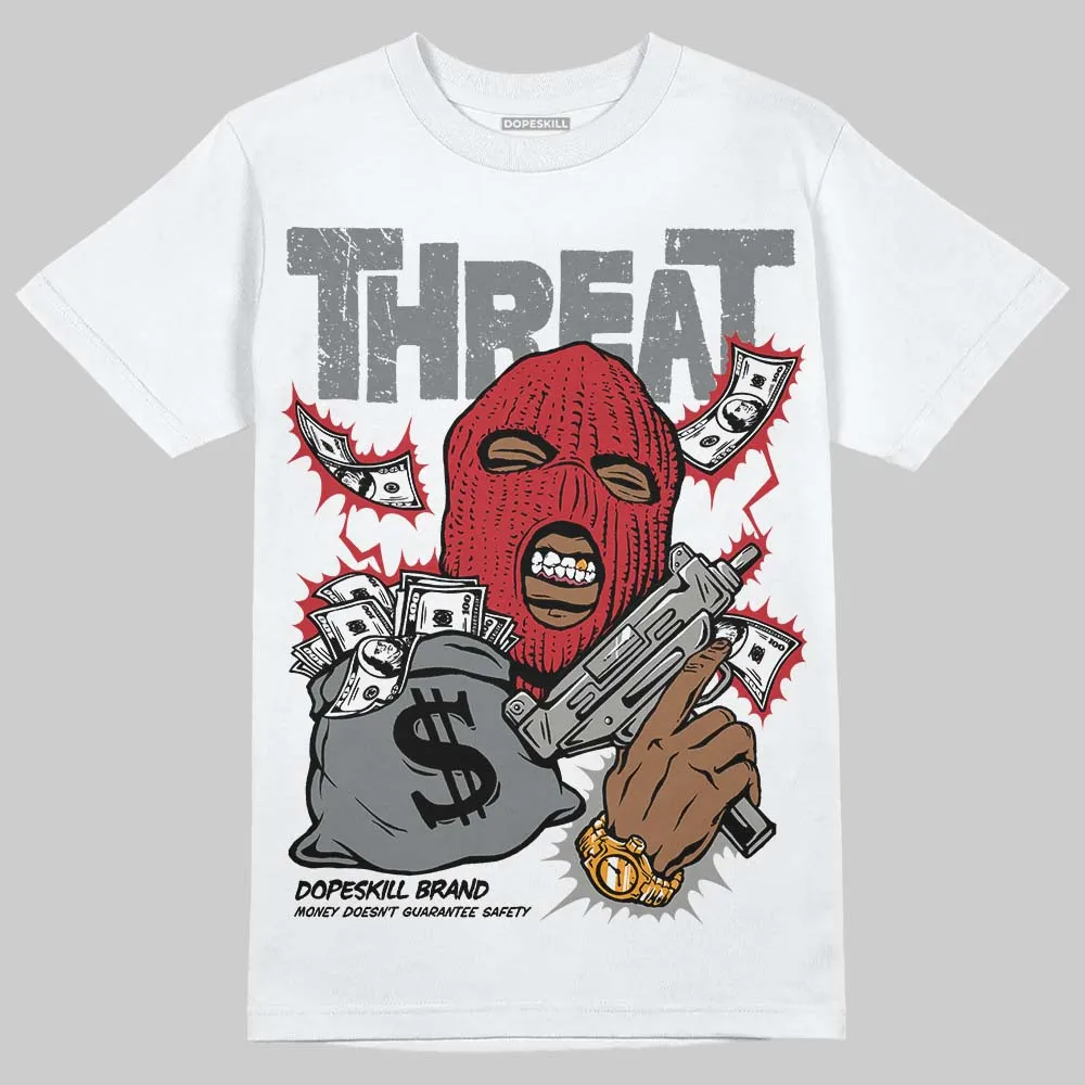 Cool Grey 9s DopeSkill T-Shirt Under Threat Graphic sold by DopeSkill