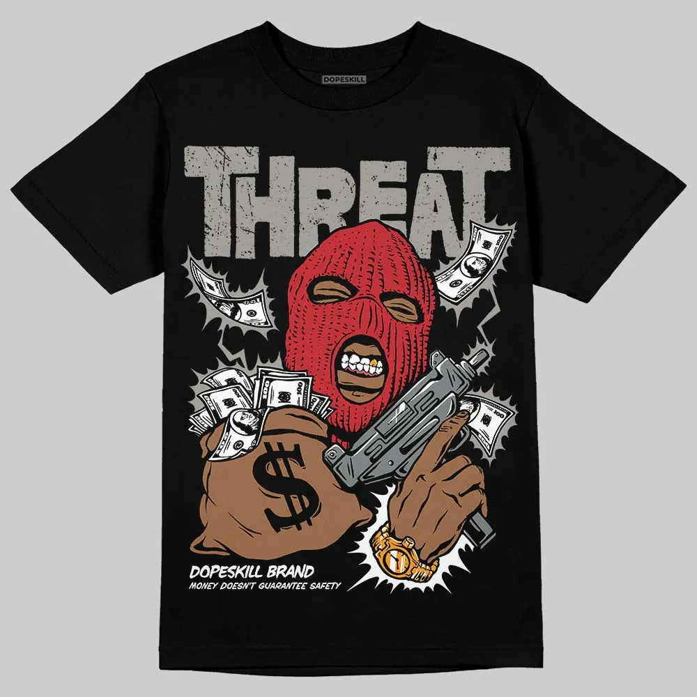 Cool Grey 9s DopeSkill T-Shirt Under Threat Graphic sold by DopeSkill product image thumbnail 2