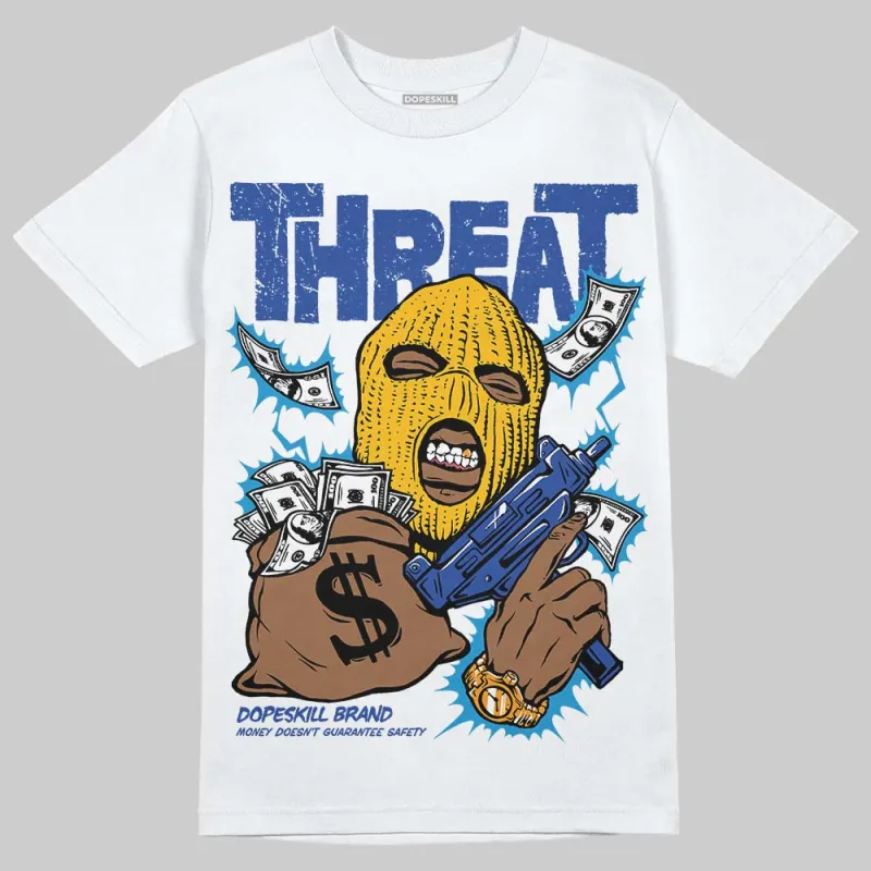 Royal Blue Collection DopeSkill T-Shirt Under Threat Graphic sold by DopeSkill