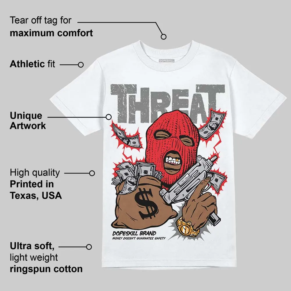 Grey Collection DopeSkill T-Shirt Under Threat Graphic sold by DopeSkill product image thumbnail 4