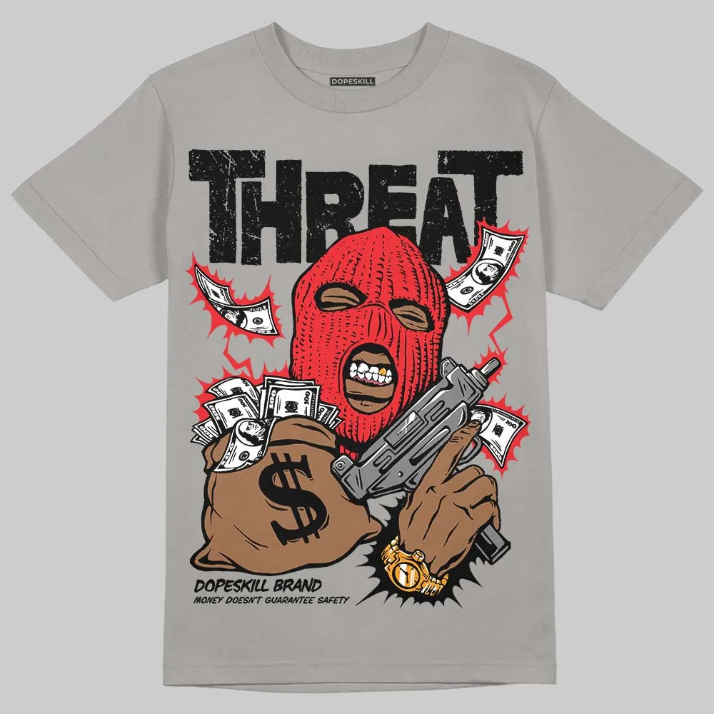 Grey Collection DopeSkill T-Shirt Under Threat Graphic sold by DopeSkill product image thumbnail 3