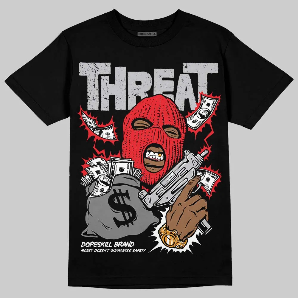 Grey Collection DopeSkill T-Shirt Under Threat Graphic sold by DopeSkill product image thumbnail 2