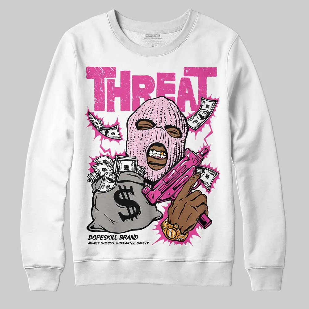 Triple Pink Dunk DopeSkill Sweatshirt Under Threat Graphic sold by DopeSkill