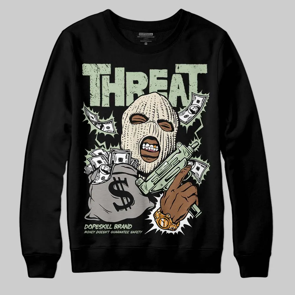 Seafoam 4s 2025 DopeSkill Sweatshirt Under Threat Graphic sold by DopeSkill