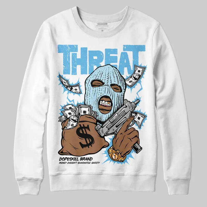 Legend Blue 11s DopeSkill Sweatshirt Under Threat Graphic sold by DopeSkill