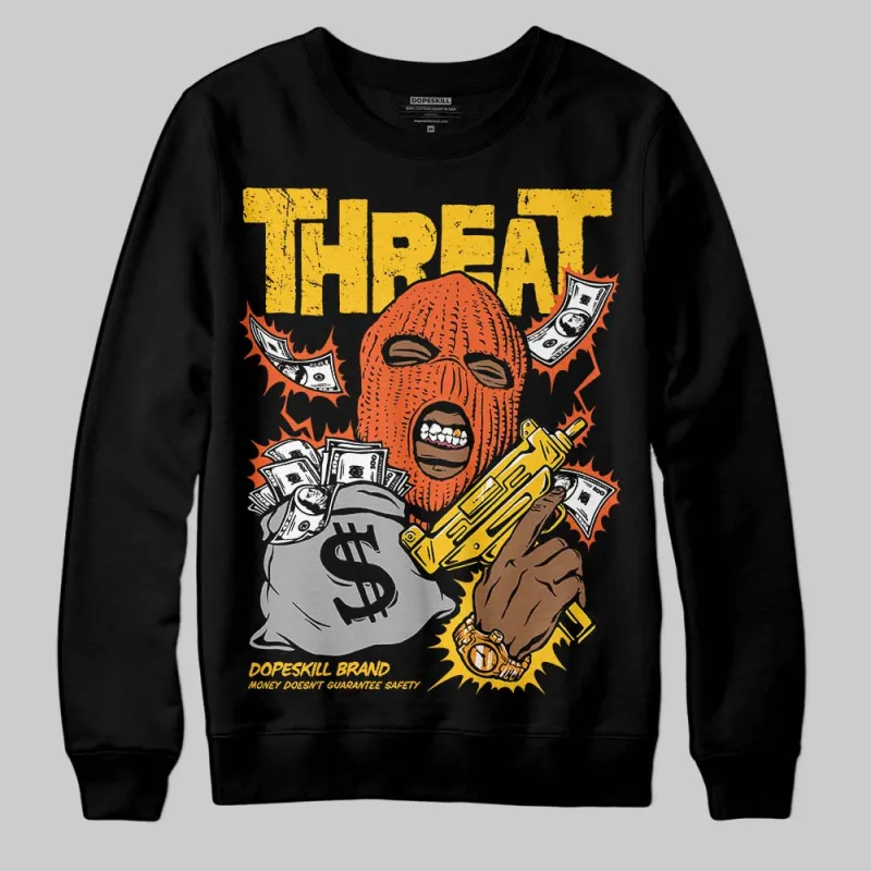 Yellow Collection DopeSkill Sweatshirt Under Threat Graphic sold by DopeSkill