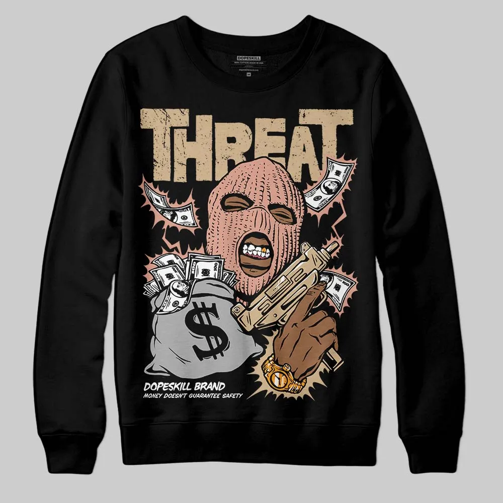 TAN Collection DopeSkill Sweatshirt Under Threat Graphic sold by DopeSkill