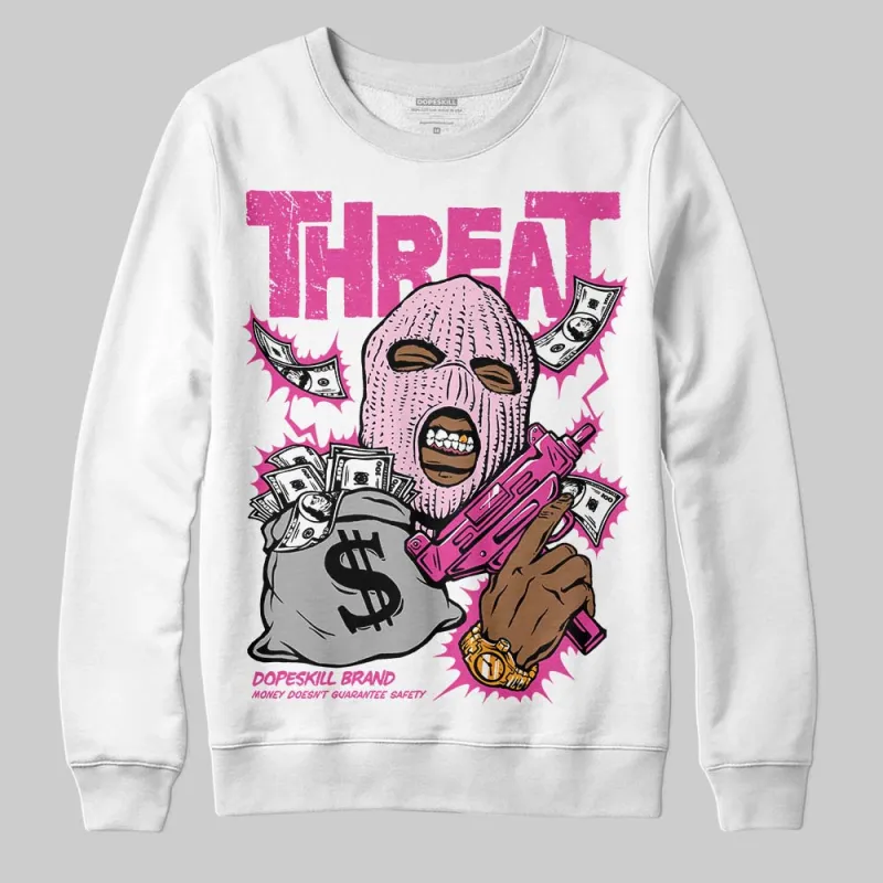Pink Collection DopeSkill Sweatshirt Under Threat Graphic sold by DopeSkill