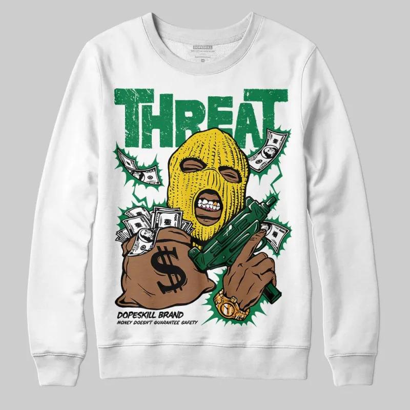 Green Collection DopeSkill Sweatshirt Under Threat Graphic sold by DopeSkill