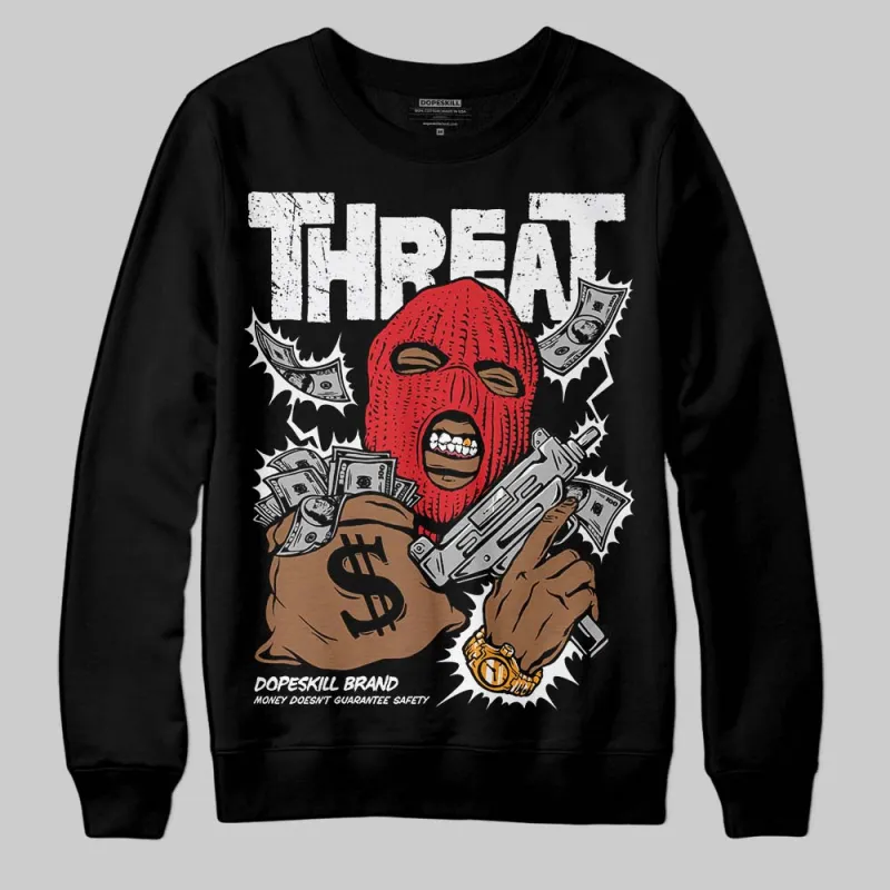 Black and White Collection DopeSkill Sweatshirt Under Threat Graphic sold by DopeSkill