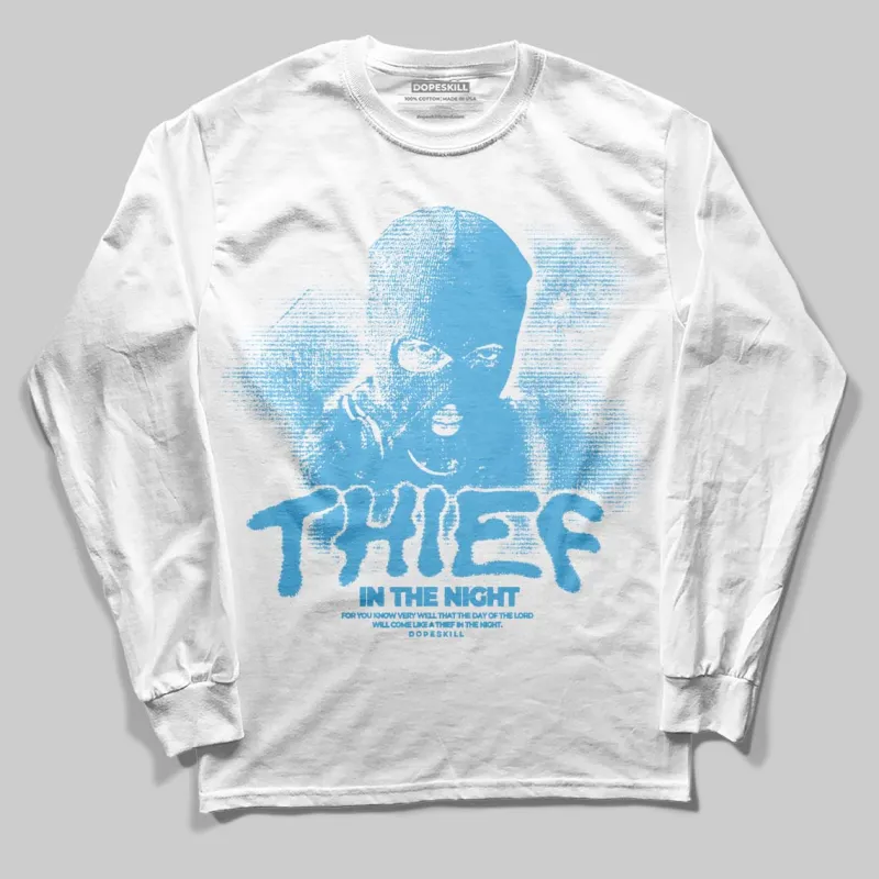 Legend Blue 11s DopeSkill Long Sleeve T-Shirt Thief In The Night Graphic sold by DopeSkill