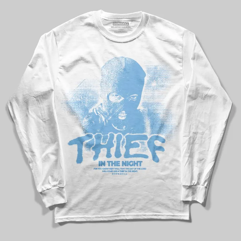 University Blue Collection DopeSkill Long Sleeve T-Shirt Thief In The Night Graphic sold by DopeSkill