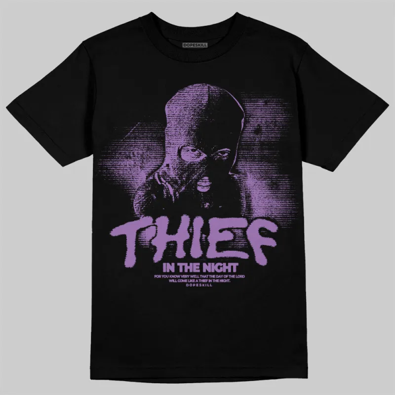 PURPLE Collection DopeSkill T-Shirt Thief In The Night Graphic sold by DopeSkill