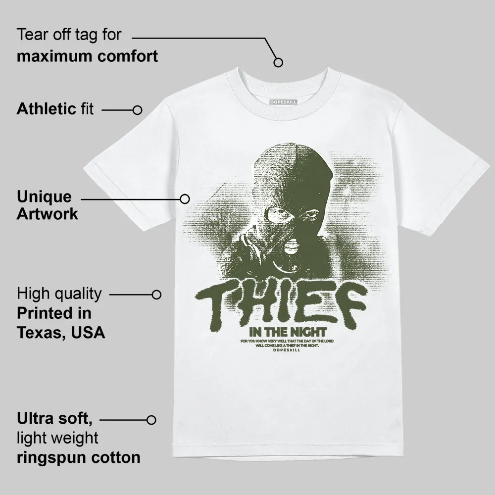 Olive Collection DopeSkill T-Shirt Thief In The Night Graphic sold by DopeSkill product image thumbnail 4