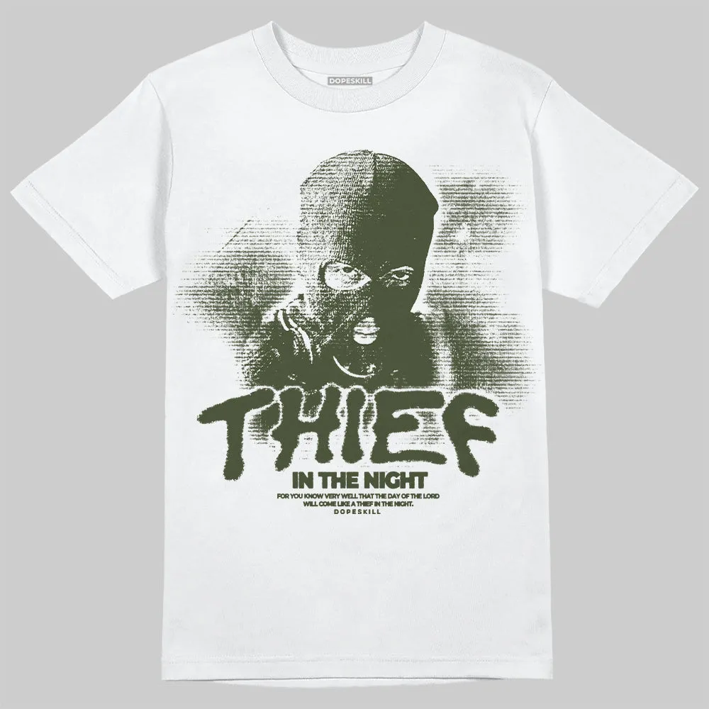 Olive Collection DopeSkill T-Shirt Thief In The Night Graphic sold by DopeSkill