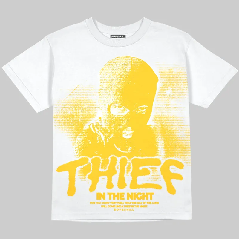 Yellow Collection DopeSkill Oversize Print T-Shirt Thief In The Night Graphic sold by DopeSkill
