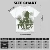 Olive Collection DopeSkill Oversize Print T-Shirt Thief In The Night Graphic sold by DopeSkill