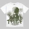 Olive Collection DopeSkill Oversize Print T-Shirt Thief In The Night Graphic sold by DopeSkill