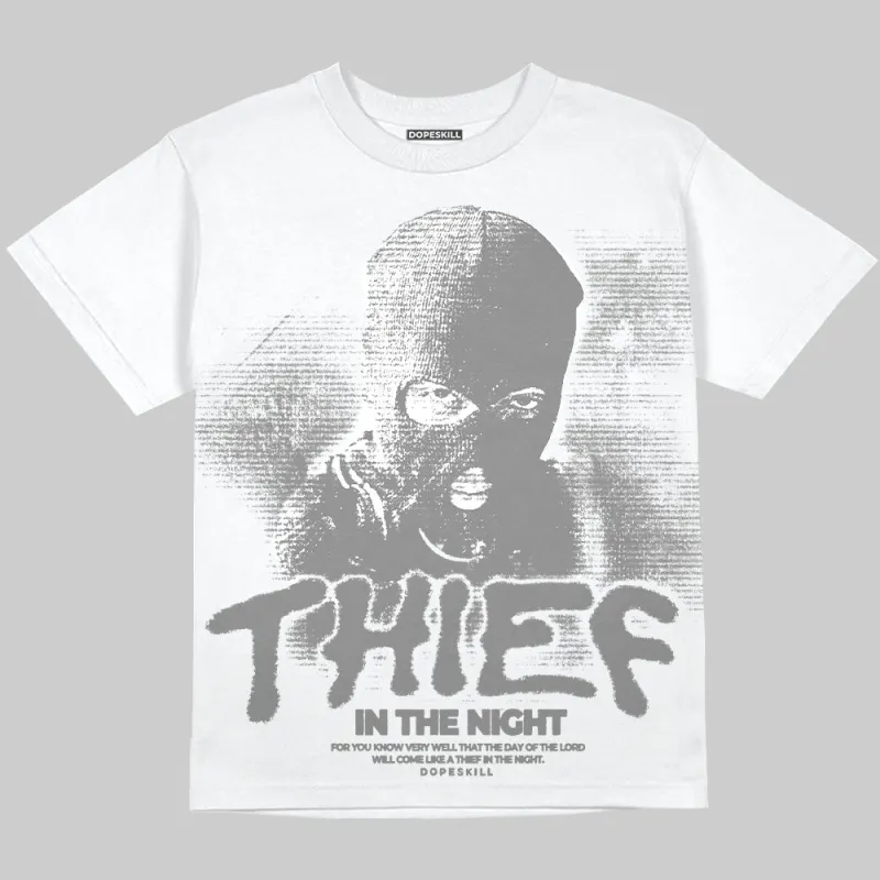Grey Collection DopeSkill Oversize Print T-Shirt Thief In The Night Graphic sold by DopeSkill